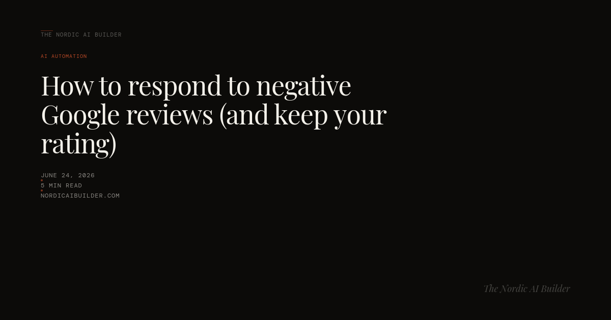 How to respond to negative Google reviews (and keep your rating)